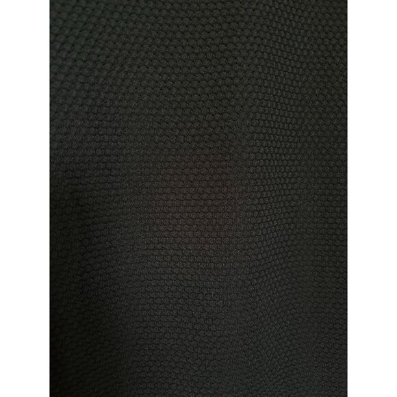 J. Valdi Black Swimsuit Coverup Small Textured V-Neck‎ 3/4 Sleeve - Picture 8 of 8